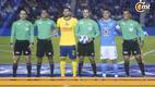 Foto con el el cuerpo arbitral previo a un Cruz Azul vs. América (Imago7)