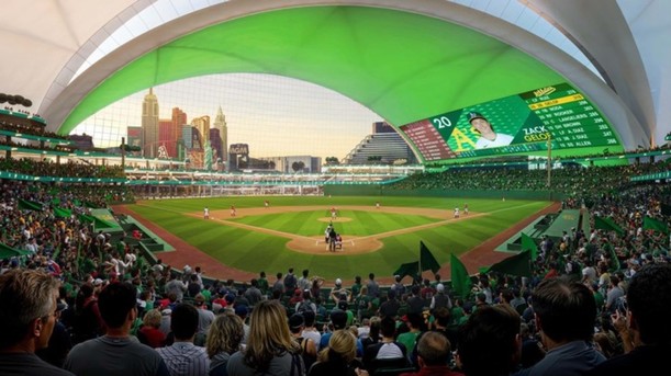 Nuevo estadio de los Athletics (Foto: Athletics)