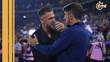 Demichelis y Paunovic platican en un Clásico Regio (Imago7)