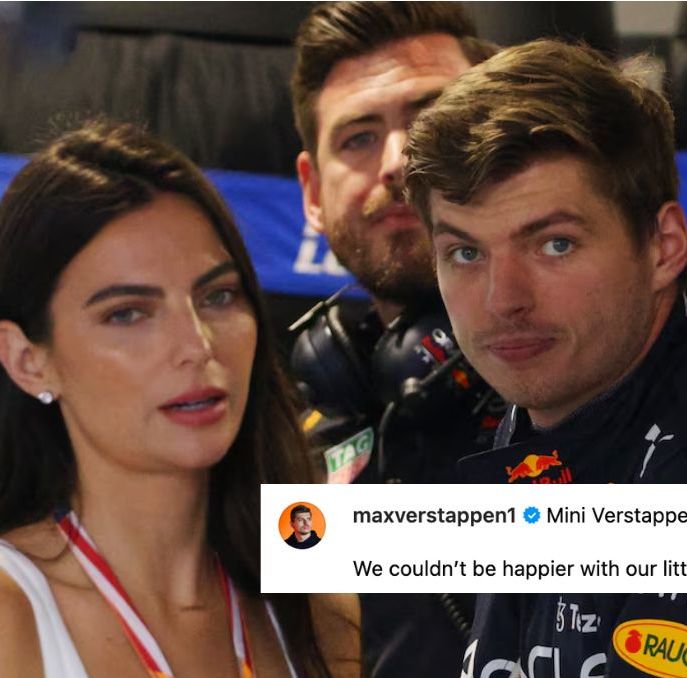 Kelly Piquet y Max Verstappen serán padres (Instagram)