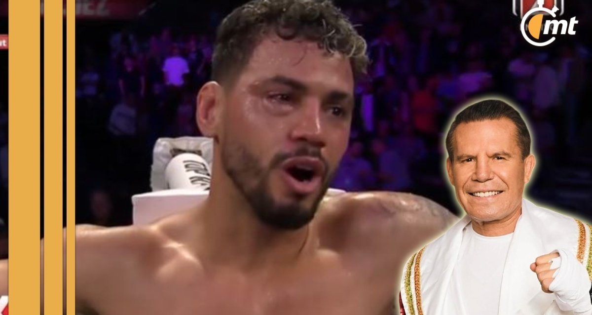 'Divino' Espinoza venció por TKO a Robeisy Ramírez (Captura @AztecaDeportes | FB JC Chávez)