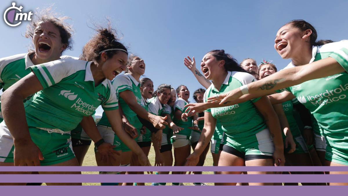 Festejo de la Selección Mexicana de rugby femenil (Especial)
