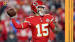 Patrick Mahomes lideró a que su equipo consiguiera su noveno título de la AFC Oeste (AFP).