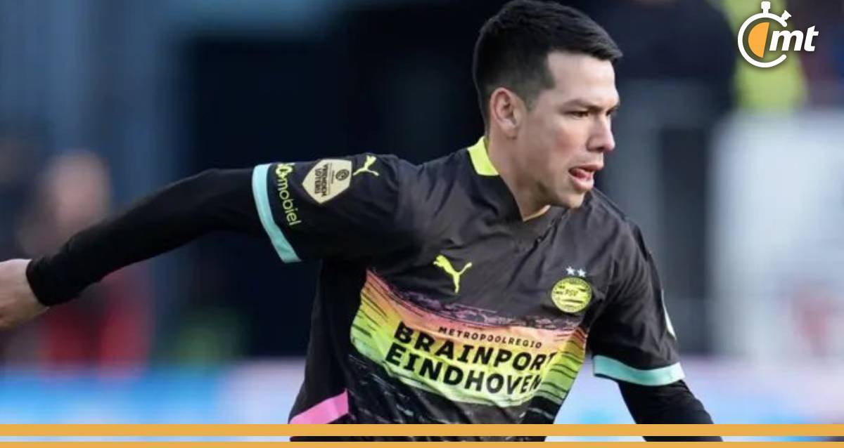 Chucky Lozano no pudo evitar la derrota de su club en la Champions (PSV)