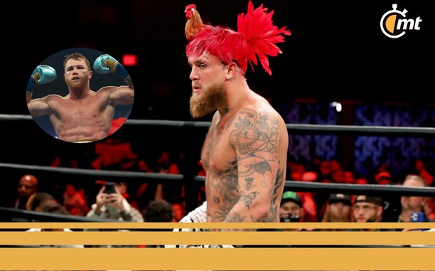 Jake Paul no para de retar al Canelo (AFP)