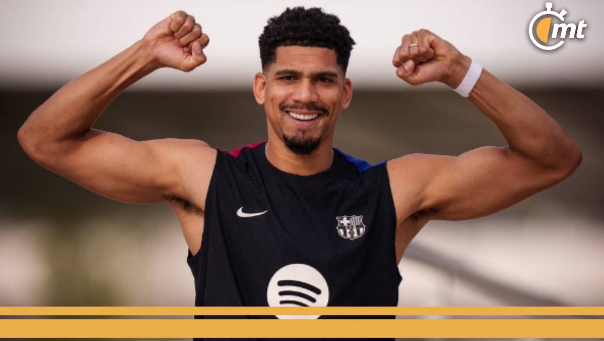 Ronald Araujo recibió el alta médica (@FCBarcelona_es)
