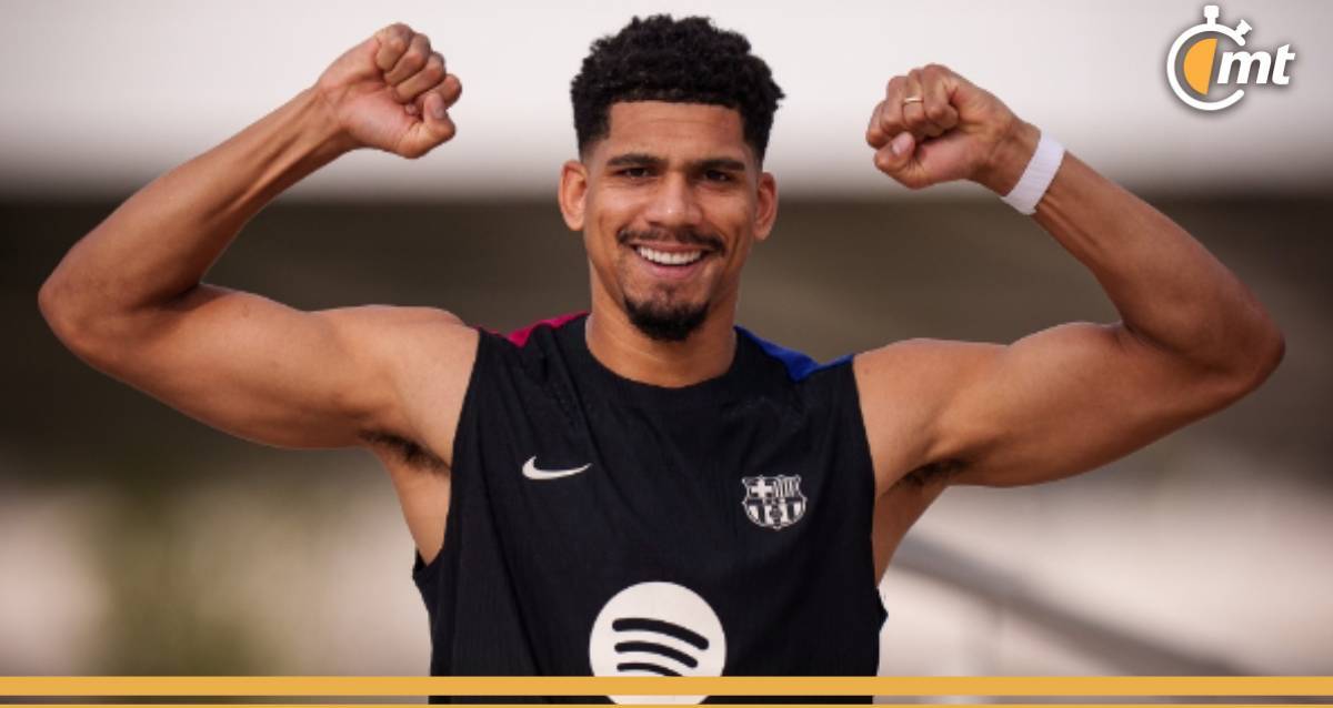 Ronald Araujo recibió el alta médica (@FCBarcelona_es)