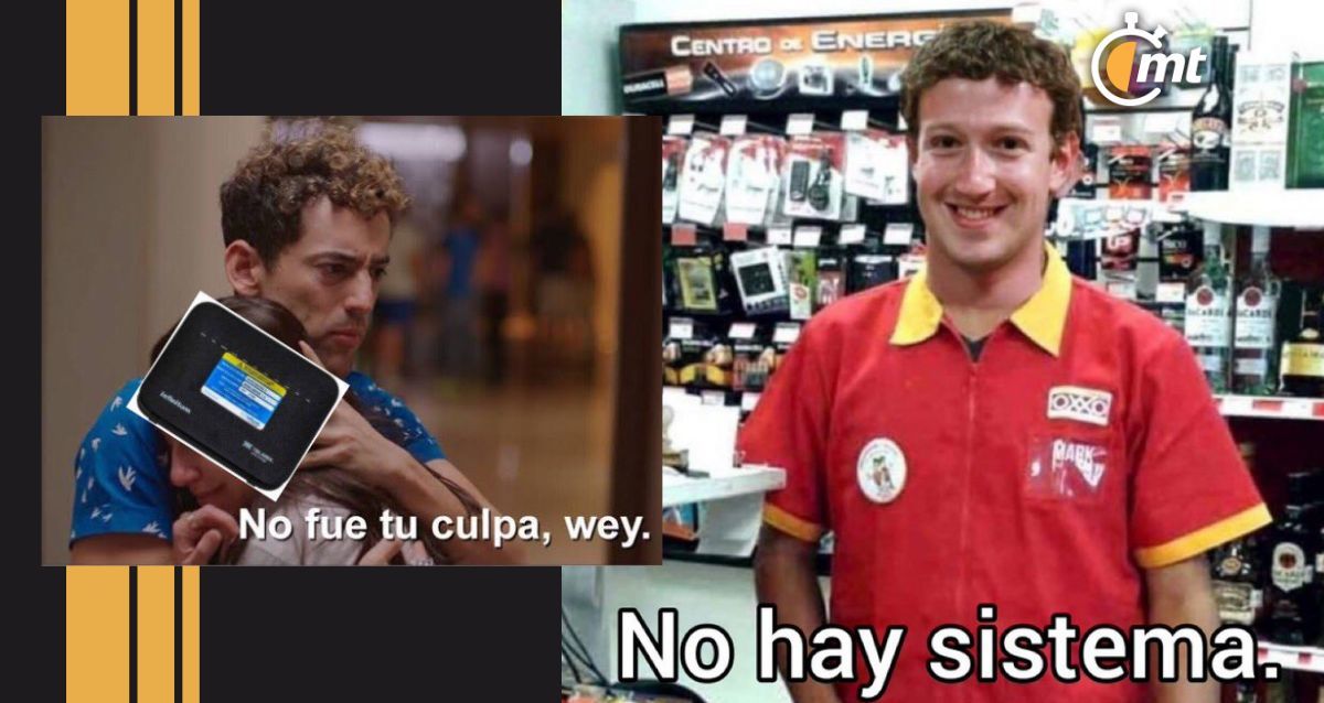 Estos son los mejores memes de la caída de los servicios de META HOY