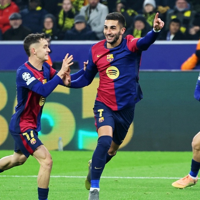 Barcelona se enfrentó al Borussia Dortmund en la J6 de la Champions (Reuters)