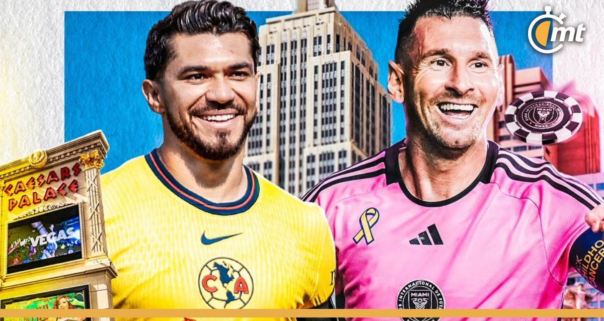 América jugará ante el Inter Miami en Las Vegas (X)