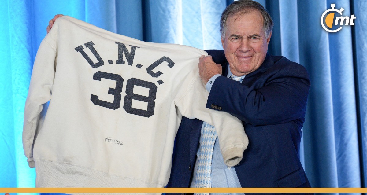 Bill Belichick dirigirá a North Carolina con baja de 60 % de sueldo (Foto: Reuters)