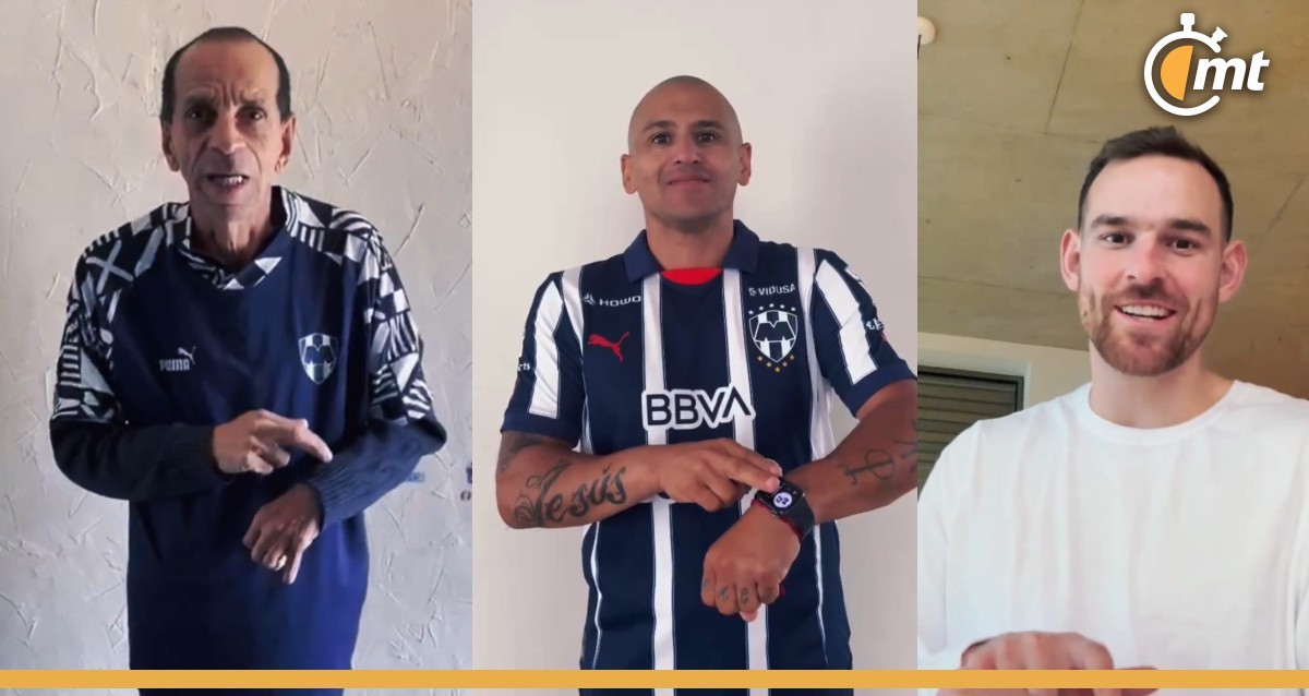Leyendas de Rayados motivan al Club a remontar la Final (Foto: Captura @Rayados)