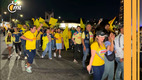 Aficionados del América celebraron en La Minerva. (Foto: Vanessa Flores)