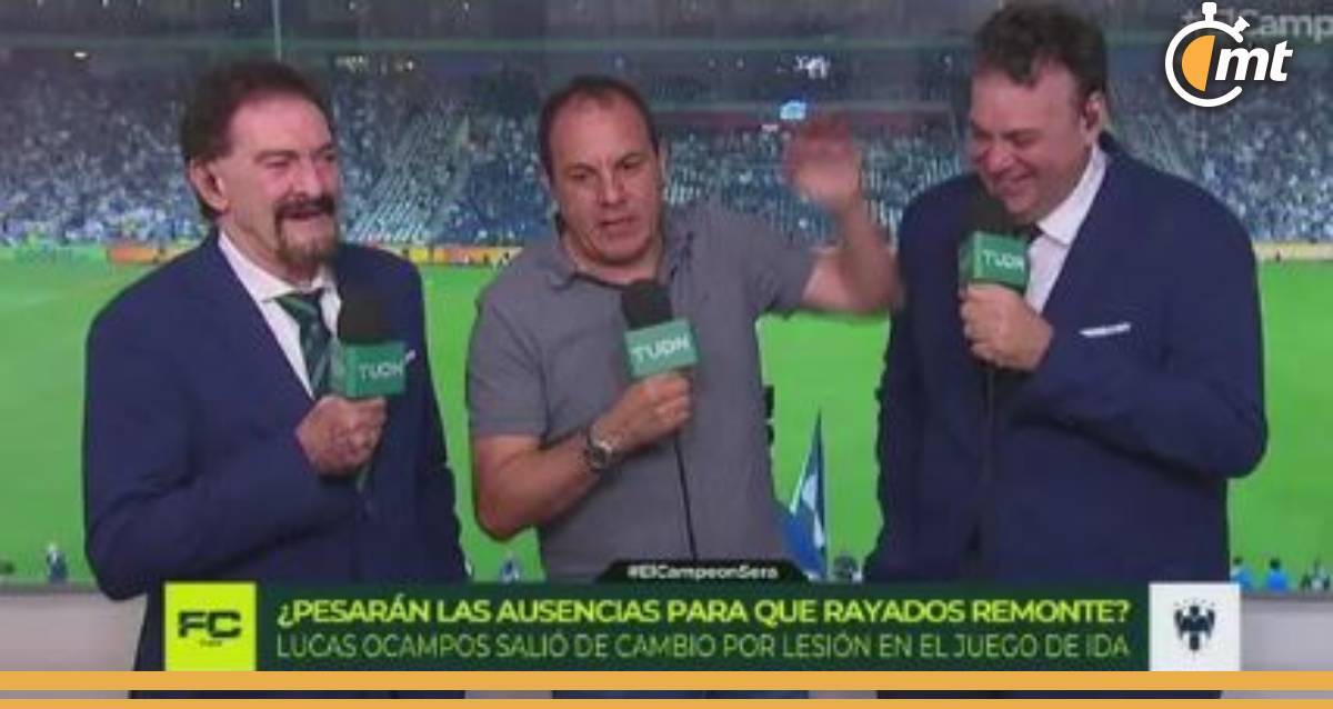 Cuauhtémoc Blanco bromea con David Faitelson en TUDN (Captura)