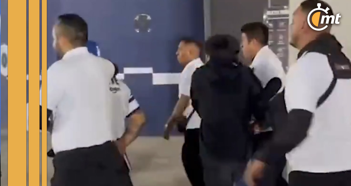Detuvieron a dos aficionados de Rayados por agredir a otro seguidor regio. (Foto: captura de Once Diario)