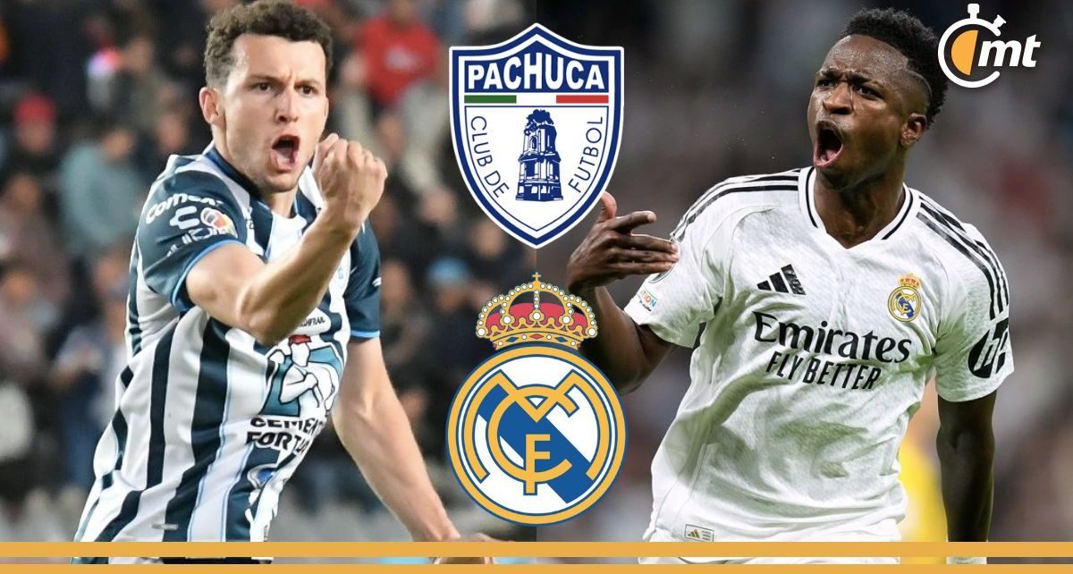 Fecha y horario de Pachuca vs Real Madrid Copa Intercontinental 2024. (FOTO): Especial.