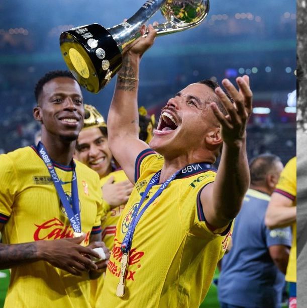 Jonathan Dos Santos y su padre Geraldo Francisco Dos Santos Javier fueron tricampeones con América (Mexsport)