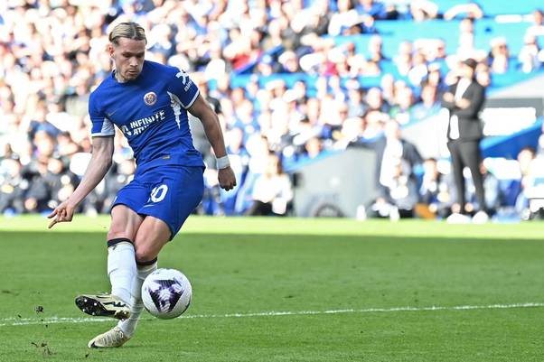 Mykhailo Mudryk llegó al Chelsea en el 2023 (AFP)