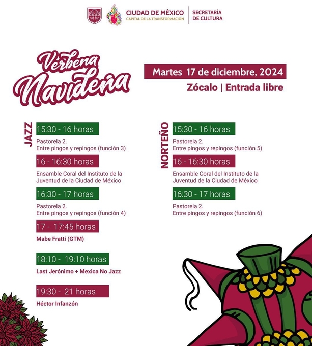 La presentación de Mabe Fratti se cambió de las 17:00 a las 16:00 horas. Foto: Cultura CDMX