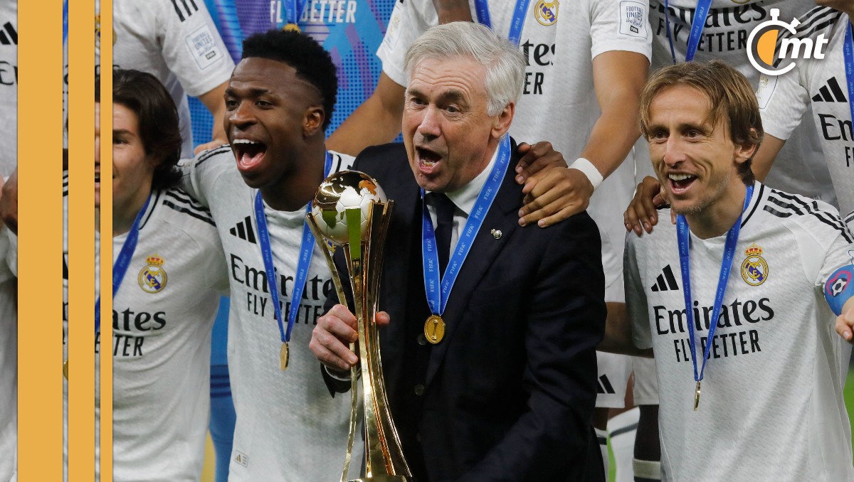 Carlo Ancelotti rompe récord de títulos con el Real Madrid