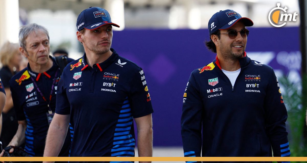 Max Verstappen fue tetracampeón mundial con Sergio Pérez como compañero (Reuters)