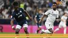 Micolta y Vinícius Jr. en la Final de la Copa Intercontinental (EFE)