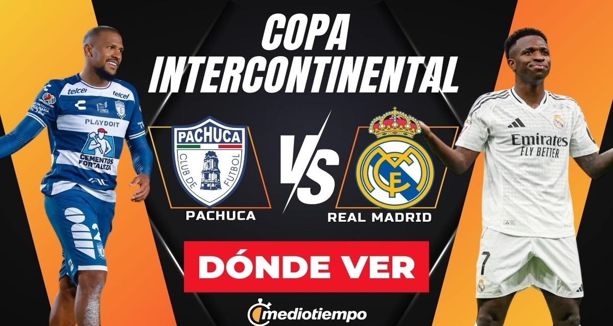 Pachuca y Real Madrid disputan la final de la Copa Intercontinental; conoce los detalles. Foto: Mediotiempo