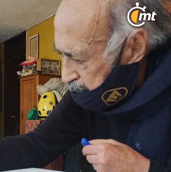 Manuel 'Pajarito' Andrade, creador del logo de Pumas, murió. (Foto: Facebook Manuel "Pajarito" Andrade Rodríguez)