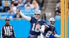 Cooper Rush en el partido contra Carolina (Foto: Reuters)