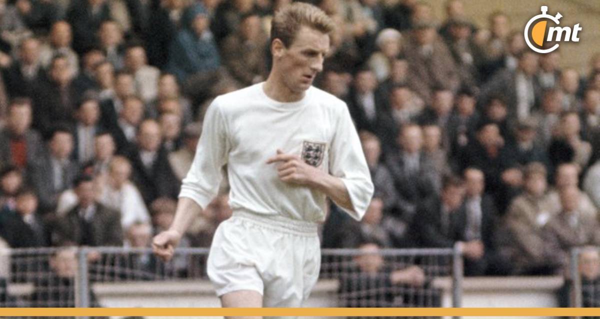 George Eastham jugó muchos partidos con la selección de Inglaterra (@England)