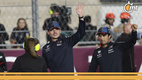 Verstappen se despidió de Checo Pérez. (FOTO: Reuters)