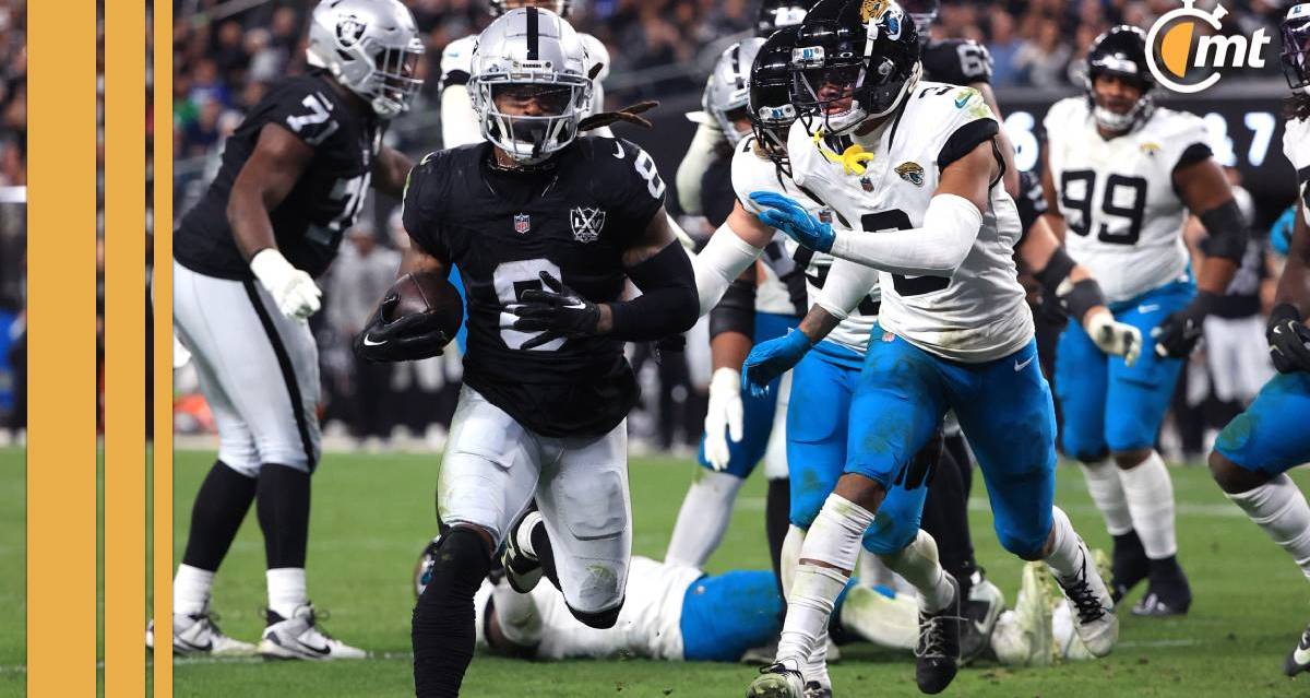 Abdullah anotó el segundo touchdown para Raiders (AFP).