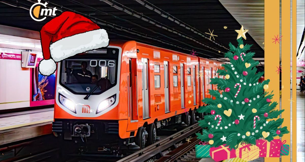 Conoce los horarios del Metro y Metrobús de la CDMX durante la semana de Navidad