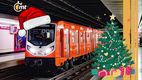 Conoce los horarios del Metro y Metrobús de la CDMX durante la semana de Navidad