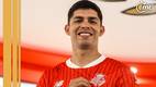 Diego Barbosa presume el escudo del Toluca (@Toluca FC)
