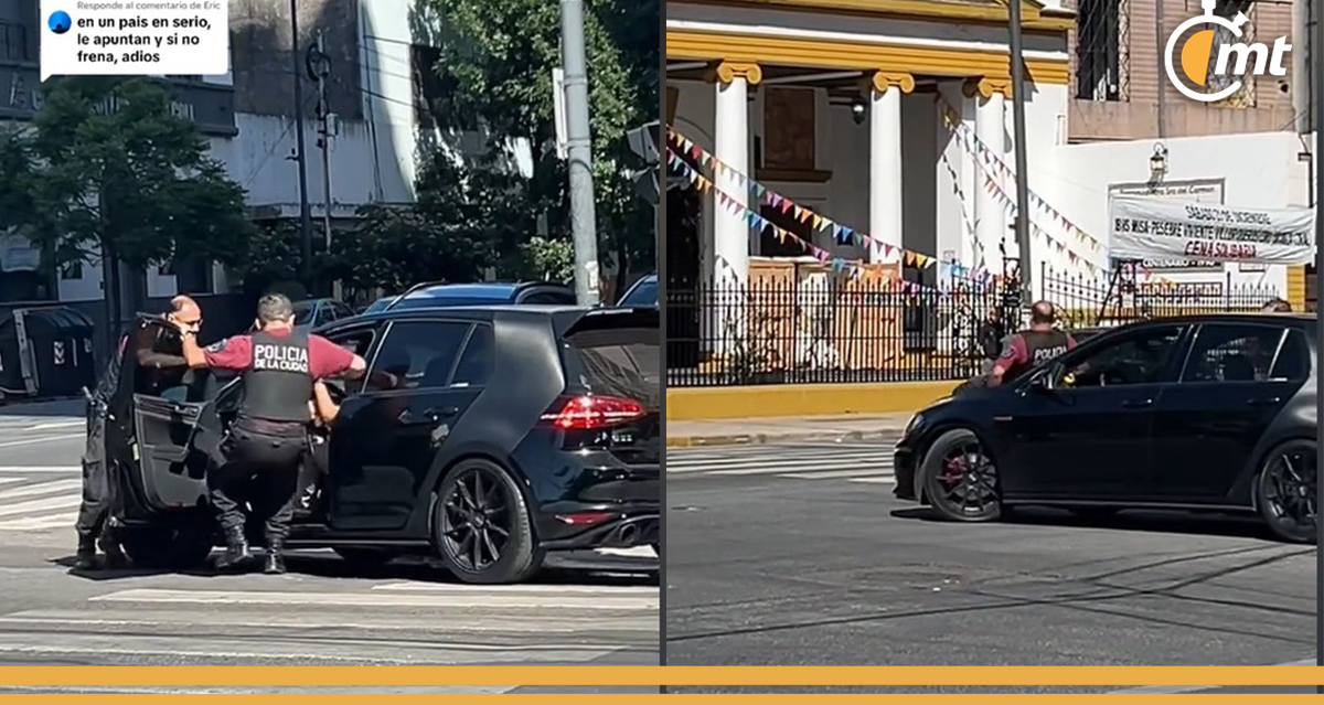 El conductor se hizo viral en TikTok. (FOTO: Captura)