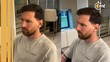 Lionel Messi con su nuevo corte de cabello (Captura: @dany_ale_32)
