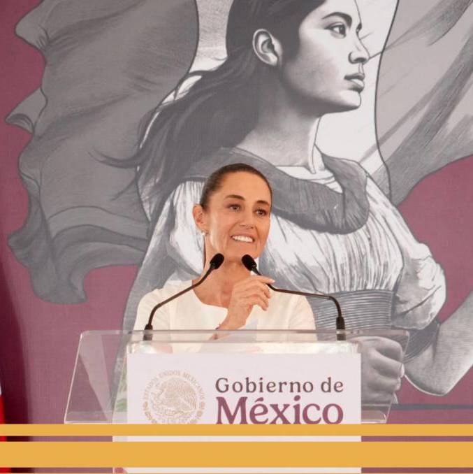 Claudia Sheinbaum vivirá su primera Navidad como presidenta de México (AFP)