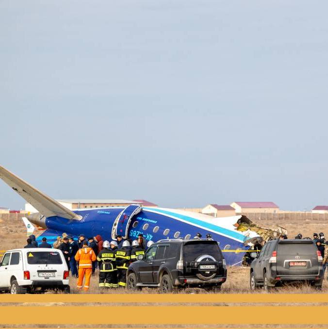 67 personas iban a bordo en el avión que sufrió el accidente (AFP)