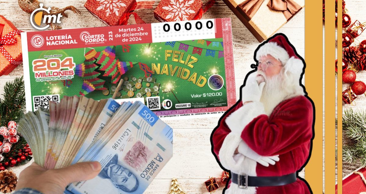 Resultados del Gran Sorteo Gordo de la Navidad 2024| Foto: Especial