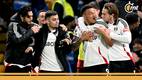 Fulham volvió a sacar la casta contra uno de los grandes (AFP)