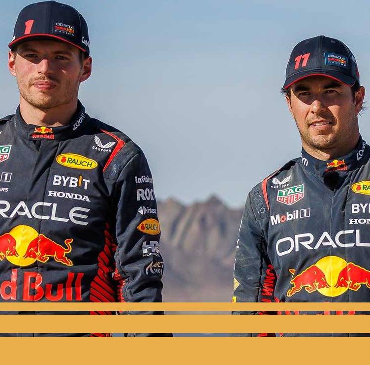 Checo Pérez y Max Verstappen (Red Bull)