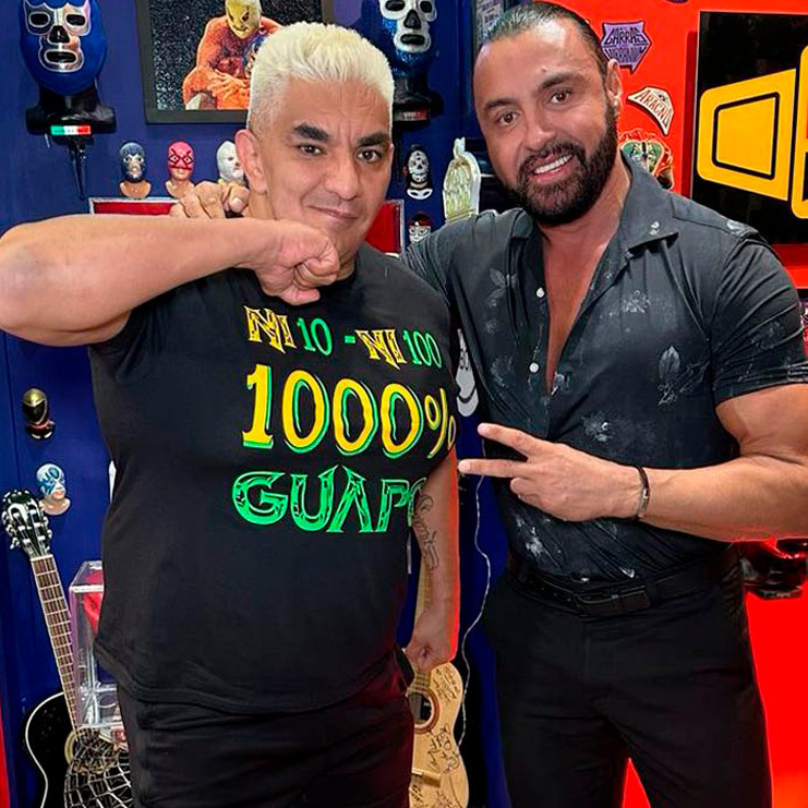 Latin Lover se reencontró con Shocker. (Foto: Instagram @victor_latinlover)