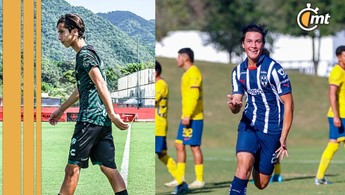 Lucca Joel Vuoso y Aldo Patricio De Nigris destacan en inferiores (Foto: captura @rayados_fb / @luccajoel)
