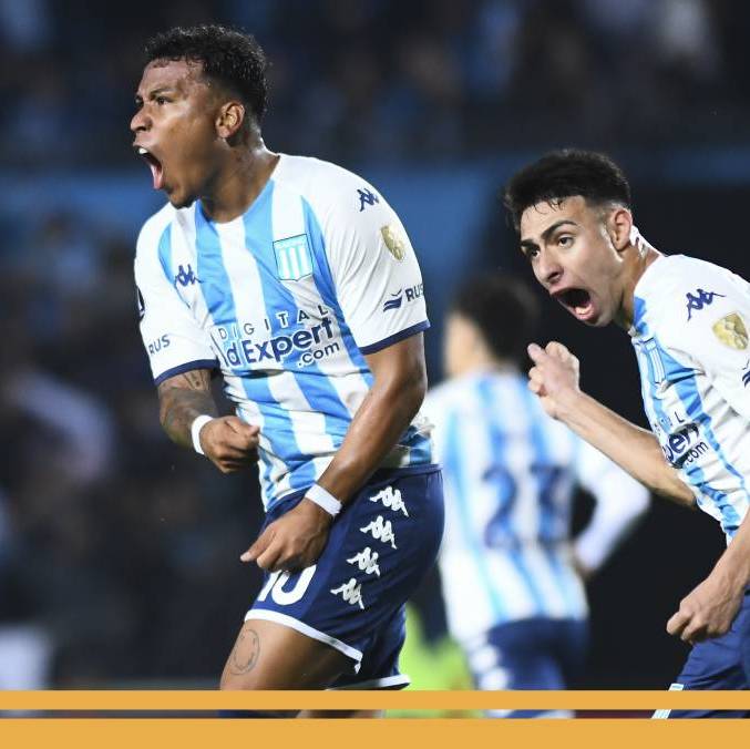 Roger Martínez estaría viviendo sus últimos momentos como futbolista de Racing (@RacingClub)