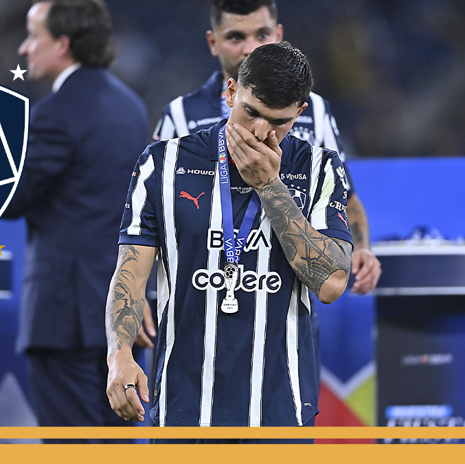Brandon Vázquez no funcionó en Rayados. (FOTO: Imago7)