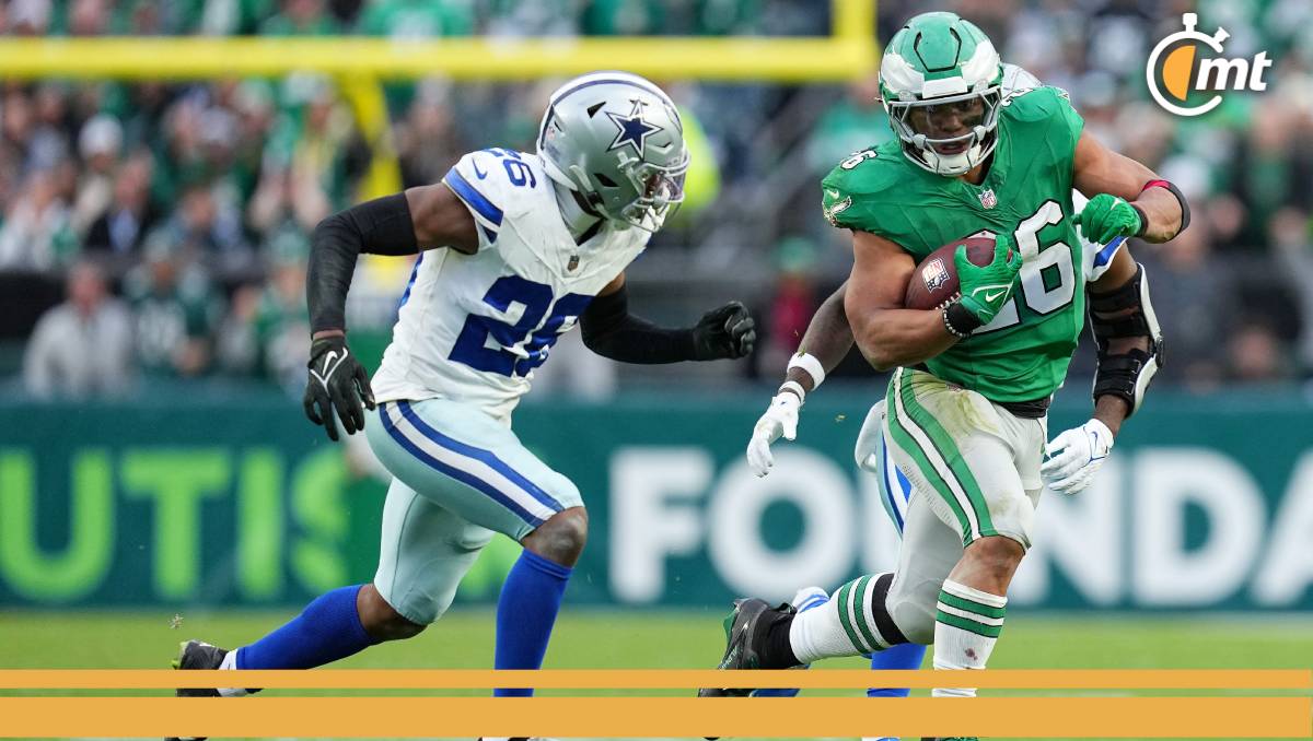 Saquon Barkley sigue brillando en la NFL (AFP)
