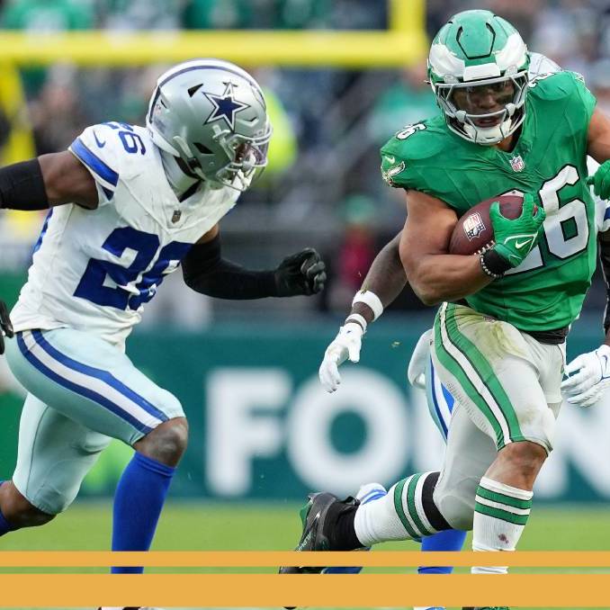 Saquon Barkley sigue brillando en la NFL (AFP)