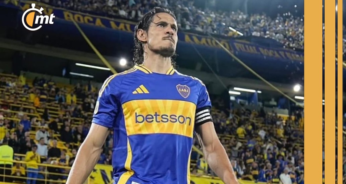 Edinson Cavani con Boca Juniors (Foto: @cavaniofficial21)