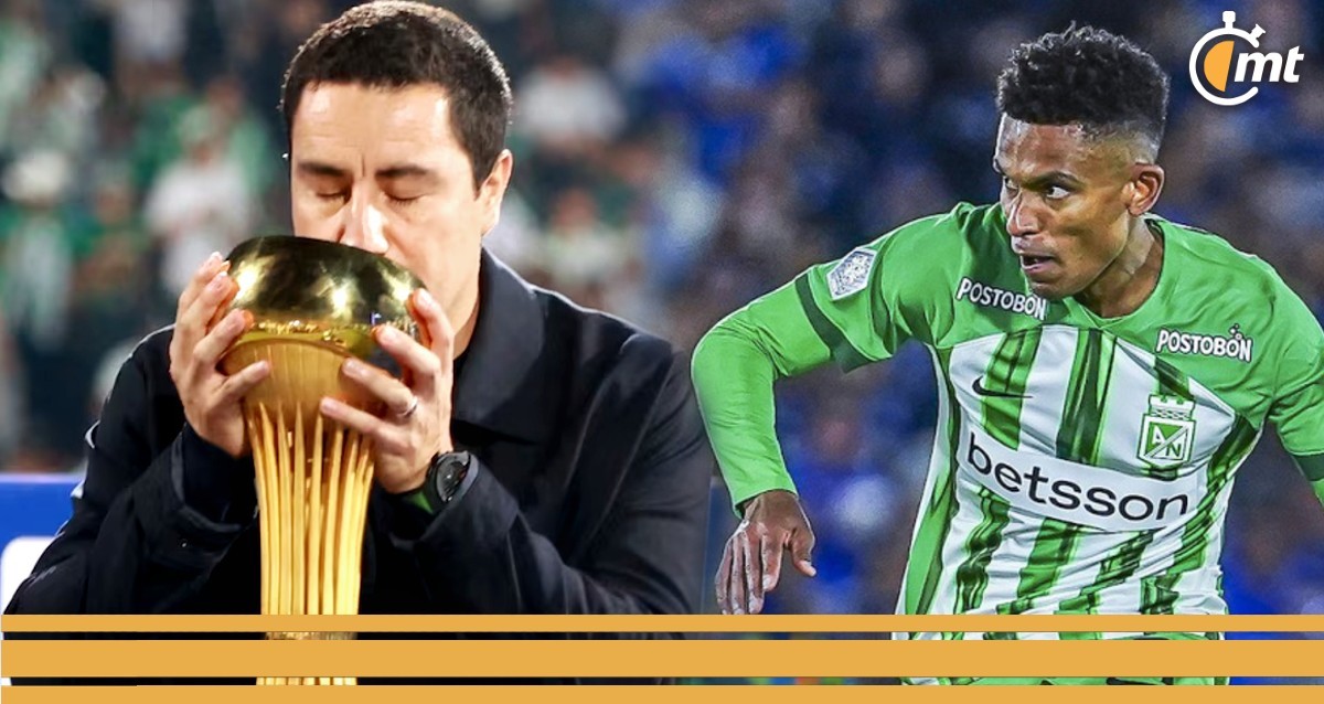 Efraín Juárez y Tesillo fueron campeones con Atlético Nacional. (Foto: Especial)